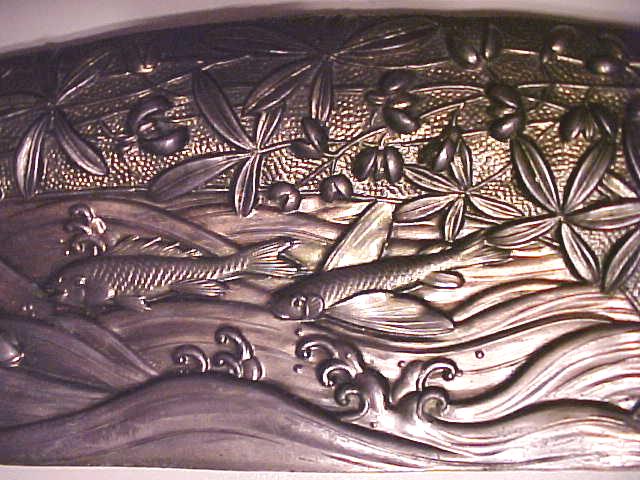 Crumb Catcher Ornate Flying Fish Pattern