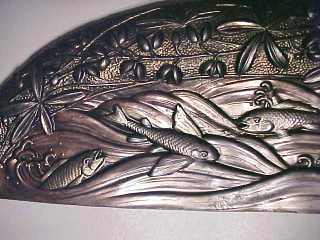 Crumb Catcher Ornate Flying Fish Pattern