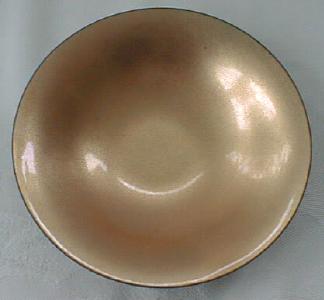 Enamel on Copper Floral Plate + Dish