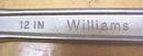 J.H. Williams Adjustable Wrench 12