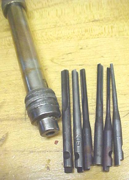 North Bros. Yankee No. 41 Push Drill w/6 Bits