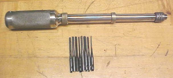 North Bros. Yankee No. 41 Push Drill w/8 Bits