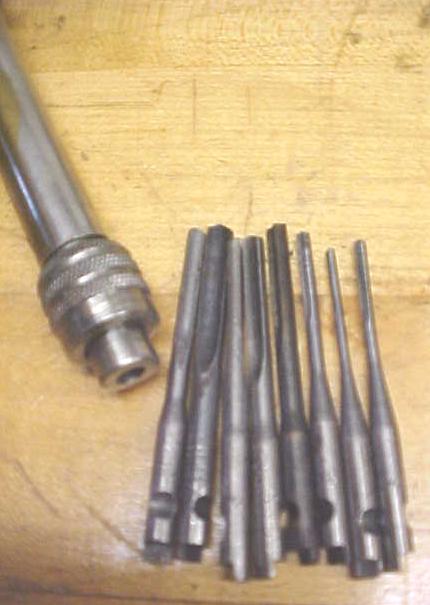North Bros. Yankee No. 41 Push Drill w/8 Bits