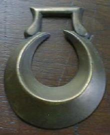 Vintage Brass Horse Rosette