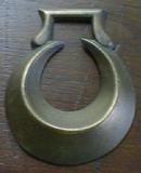 Vintage Brass Horse Rosette