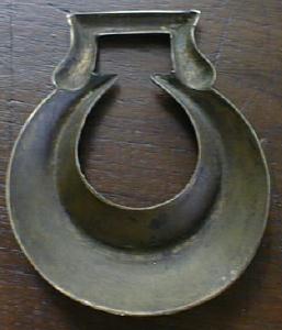 Vintage Brass Horse Rosette