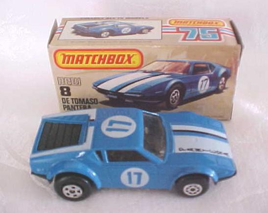 Matchbox DE TOMASO PANTERA No. 8 NMIB