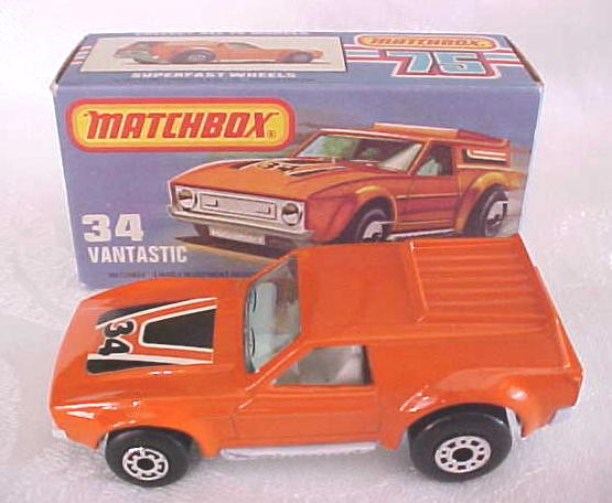 Matchbox No. 34 Vantastic MIB