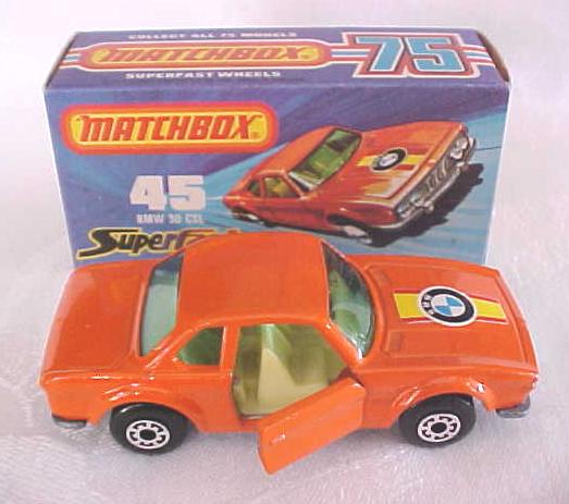 Matchbox No. 45 BMW 30 CSL MIB