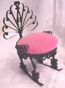 Miniature Settee & Chairs Victorian Doll House 4 PC