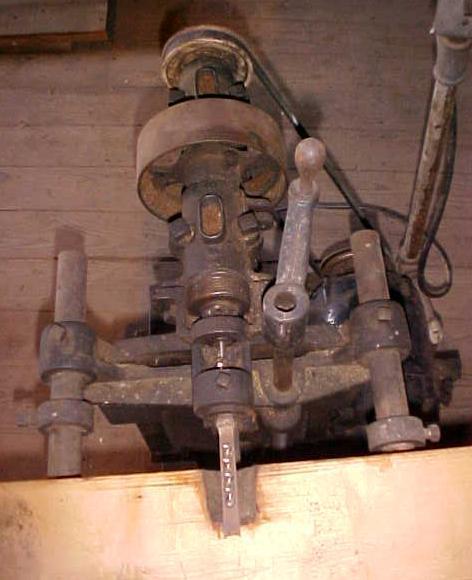 Horizontal Mortise Boring Machine Antique
