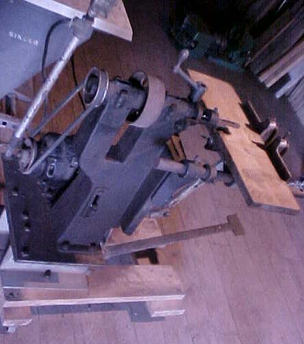 Horizontal Mortise Boring Machine Antique
