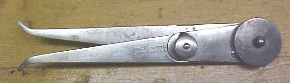 Starrett No. 37 4 Inch Inside Lock Joint Transfer Calipers