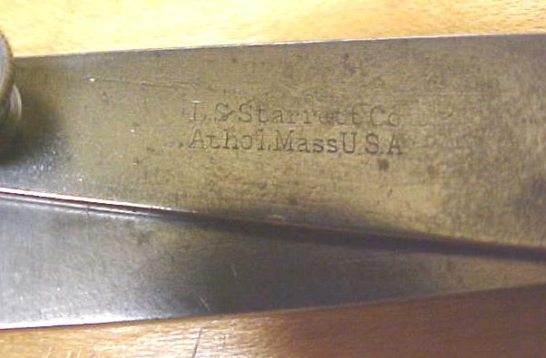 Starrett No. 41 4 Inch Hermaphrodite Calipers