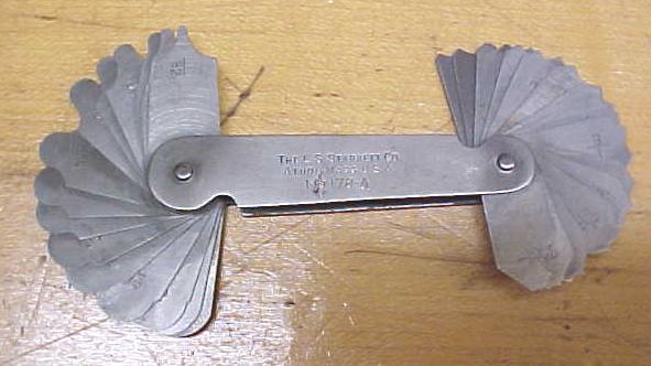 Starrett No. 178A Radius Gage Set