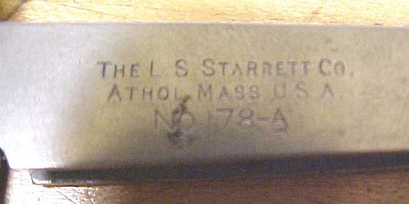 Starrett No. 178A Radius Gage Set