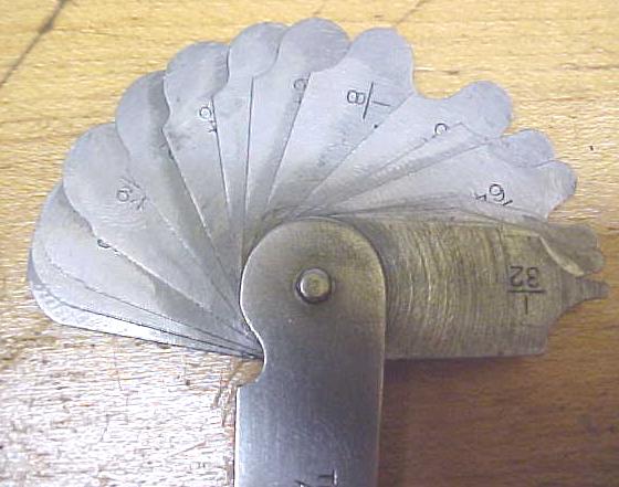 Starrett No. 178A Radius Gage Set