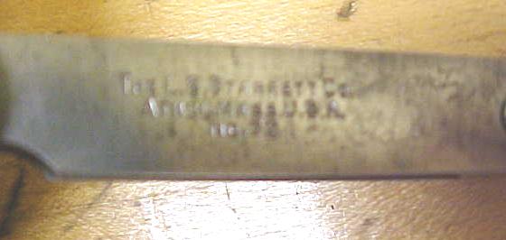 Starrett No. 72 Thickness Gage Set w/Lock Screw