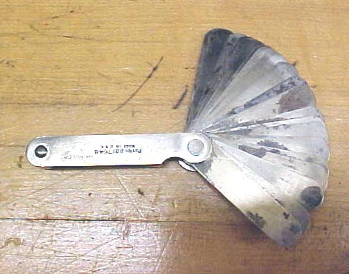 Starrett No. 72 Thickness Gage Set w/Lock Screw