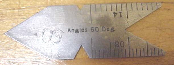 Starrett Steel Center Gage No. 390