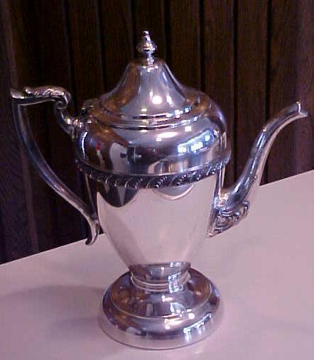Hartford Teapot Silverplate 1920's Silver Plate