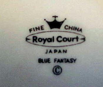 Royal Court Candle Holders Blue Fantasy