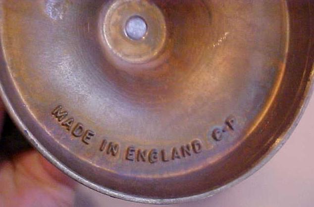 Brass Candle Stick Holders Pair Roman Pillar