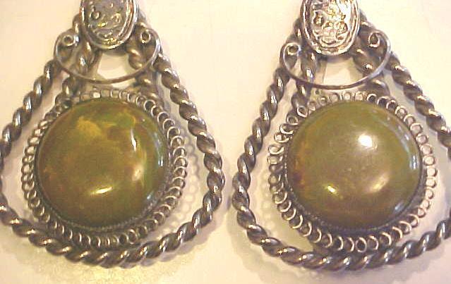 Antique Shoe Clip Pair