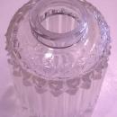 Lamp Light Shade Clear Crystal Pressed Glass