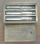 S. W. CARD Taps Boxed Tap Set 7/8