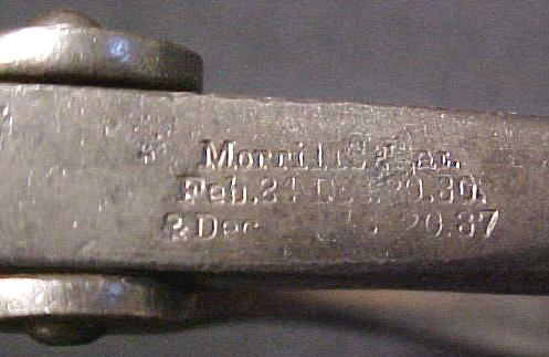 Morrills Pat. 1887 Improved No. 1 Saw Set Antique