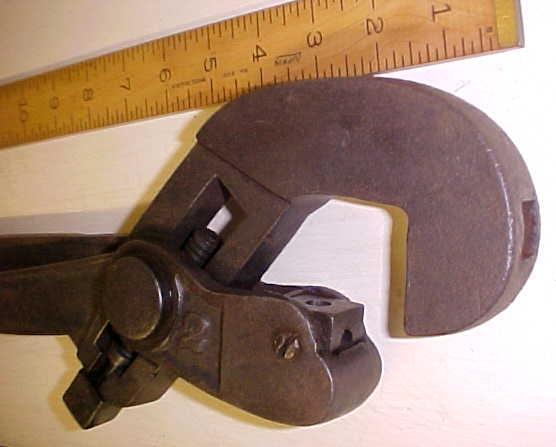 Acme Pipe Tongs Wrench 24 inch Antique