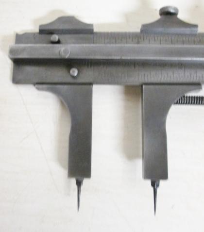 Starrett Vernier Caliper Rule 48 inch Point Tips