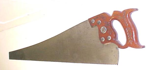 Simonds Crosscut Hand-Saw Pat. 1887