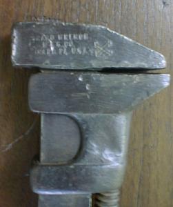 Girard Wrench Co. Monkey Wrench 8