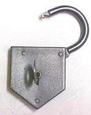 Iron Padlock w/ Key Late 1800's
