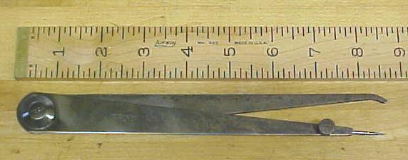 Union Tool Co. 8 inch Hermaphrodite Caliper No. 19