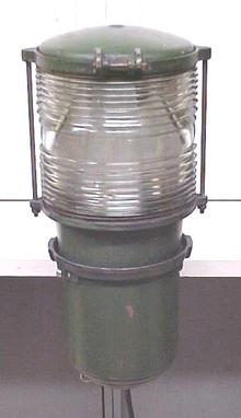 Antique Navigation Lantern Fresnel Lamp Lens