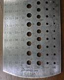 Starrett Drill & Wire Gauge Time Saver