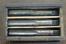 S. W. CARD Taps Boxed Tap Set 3/4-10 Wood Box