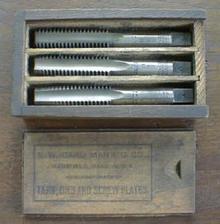S. W. CARD Taps Boxed Tap Set 5/8