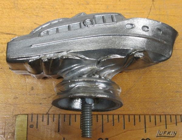 Cabin Cruiser Trophy Ornament Paperweight Cast