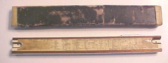 Slide Rule Albert Nestler 14X + Case