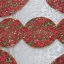 Poinsettia Place Mats & Table Runner Quilted