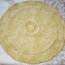 Place Mats & Table Runner Quilted Gold Color