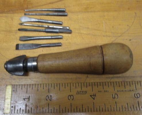 Buell Co. Tool Handle and 7 Tools