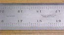 Starrett No. 0416R Heavy Steel Rule 36