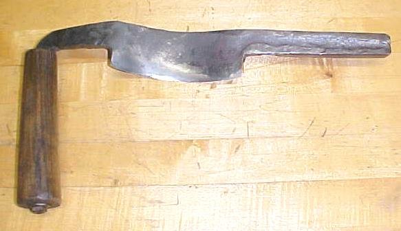 Antique Coopers' Chamfer Draw Knife Hollowing