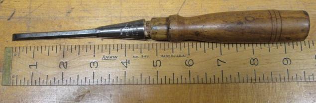 Stanley Socket Butt Chisel 1/4 inch Defiance No. 1251