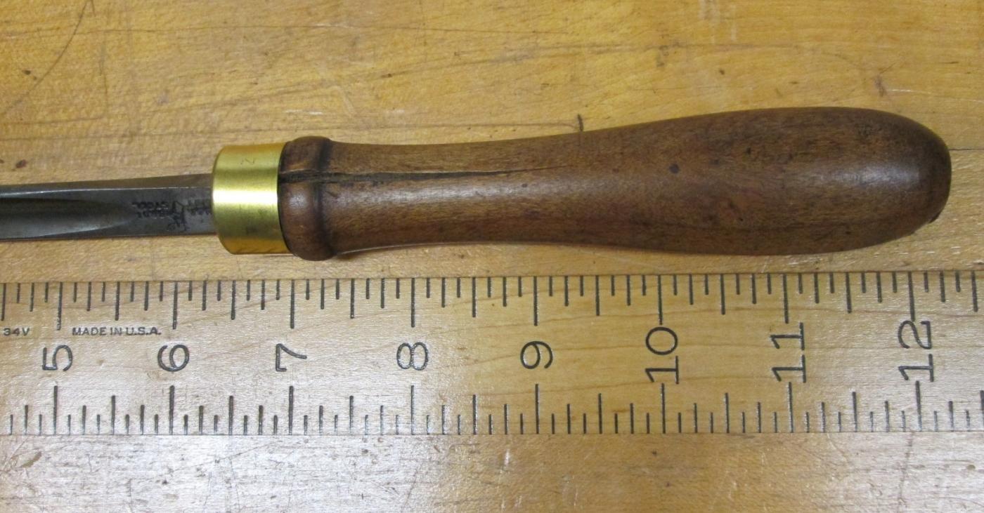 Buck Brothers Tanged Lathe Gouge Chisel 1/2 inch